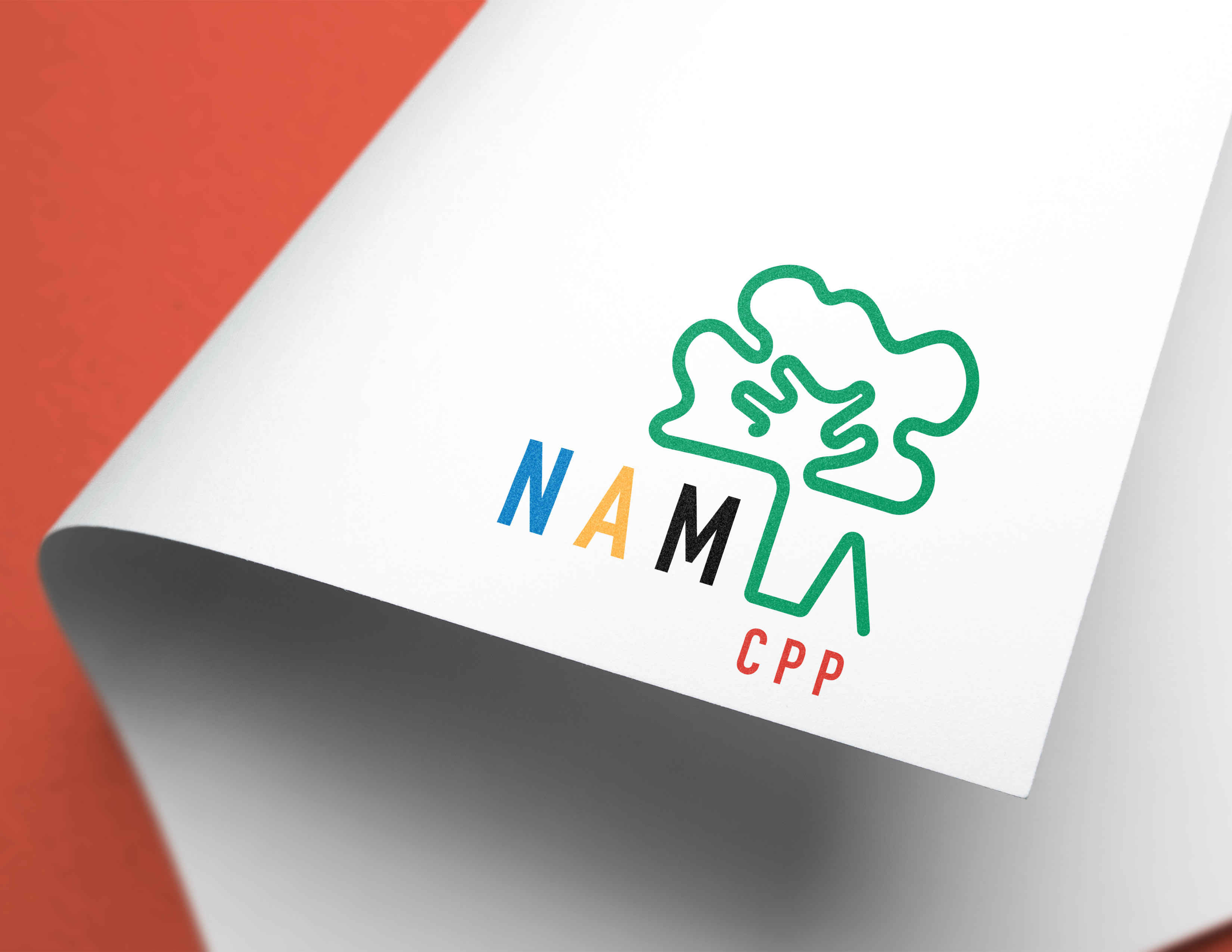 Colorful logo with a tree that says NAMLA CPP